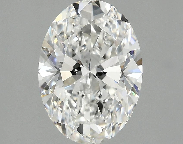 2.05 Carat Oval Shaped Ideal Cut VVS2 IGI Certified Lab Grown Diamond