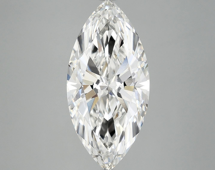 4.06 Carat Marquise Shaped Excellent Cut VVS2 IGI Certified Lab Grown Diamond