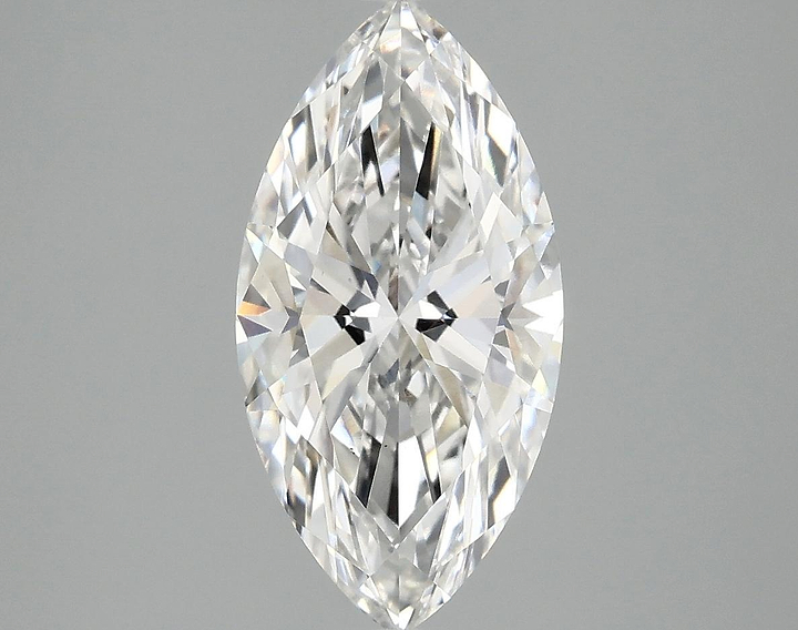 2.58 Carat Marquise Shaped Ideal Cut VS1 IGI Certified Lab Grown Diamond