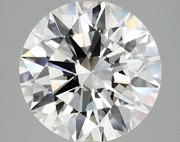 3.01 Carat Round Shaped Ideal Cut VVS2 IGI Certified Lab Grown Diamond