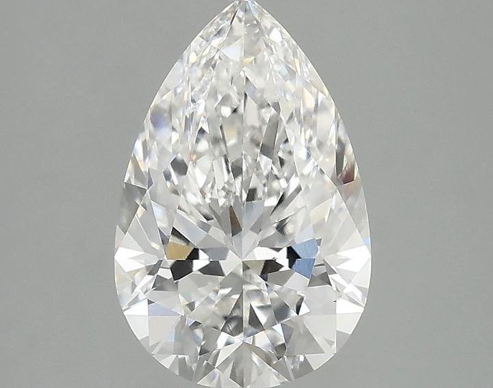 2.05 Carat Pear Shaped Excellent Cut VVS2 IGI Certified Lab Grown Diamond