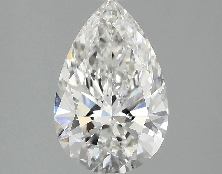 2.0 Carat Pear Shaped Ideal Cut VVS2 IGI Certified Lab Grown Diamond