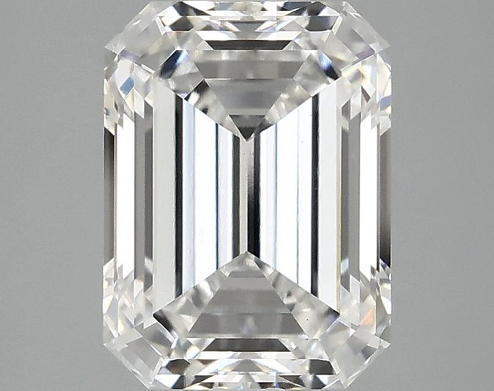 3.06 Carat Emerald Shaped Excellent Cut VS1 IGI Certified Lab Grown Diamond