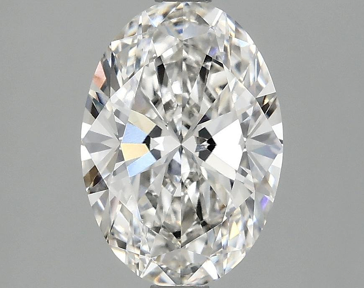 2.05 Carat Oval Shaped Ideal Cut VVS2 IGI Certified Lab Grown Diamond