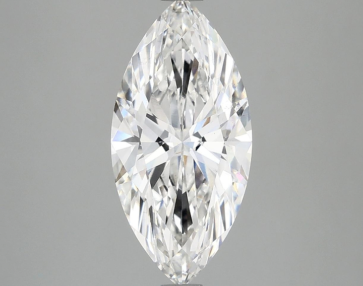 2.59 Carat Marquise Shaped Excellent Cut VS2 IGI Certified Lab Grown Diamond