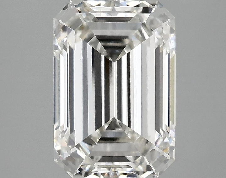 3.1 Carat Emerald Shaped Ideal Cut VS1 IGI Certified Lab Grown Diamond