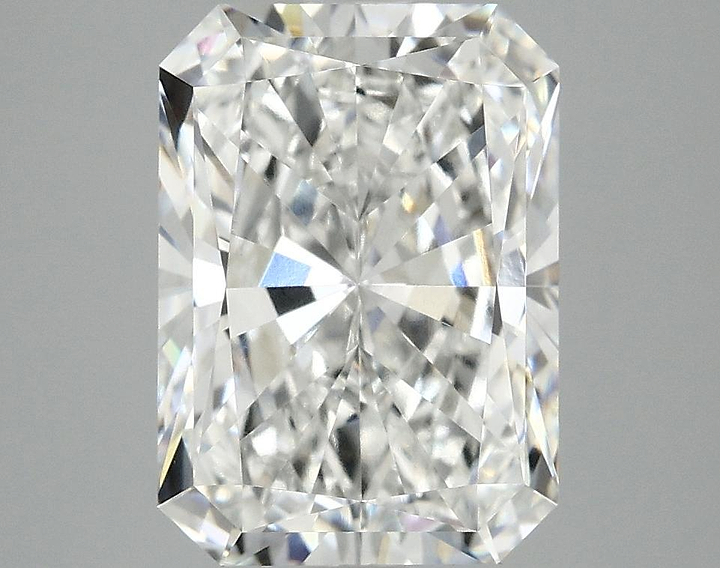 4.09 Carat Radiant Shaped Ideal Cut VVS2 IGI Certified Lab Grown Diamond