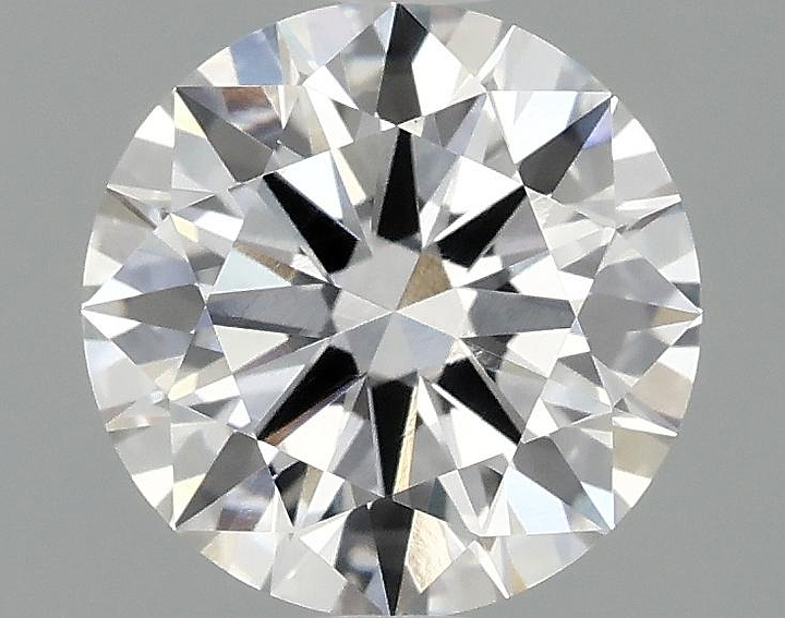 1.58 Carat Round Shaped Ideal Cut VVS2 IGI Certified Lab Grown Diamond