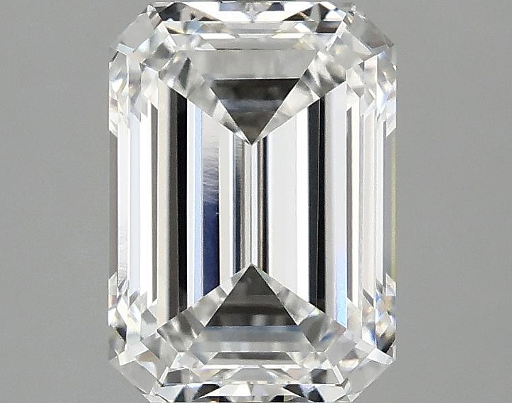 2.54 Carat Emerald Shaped Ideal Cut VS1 IGI Certified Lab Grown Diamond