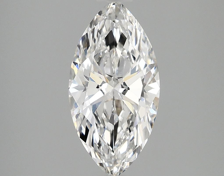 1.59 Carat Marquise Shaped Ideal Cut VVS2 IGI Certified Lab Grown Diamond