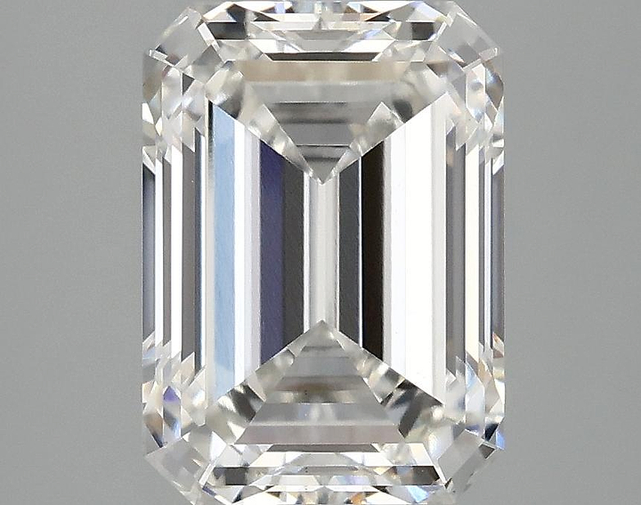 3.45 Carat Emerald Shaped Excellent Cut VS1 IGI Certified Lab Grown Diamond
