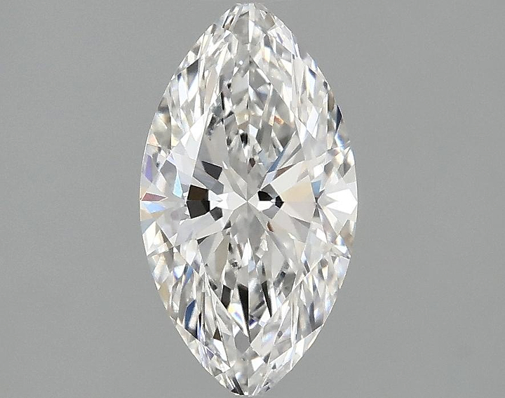 0.98 Carat Marquise Shaped Excellent Cut VVS2 IGI Certified Lab Grown Diamond
