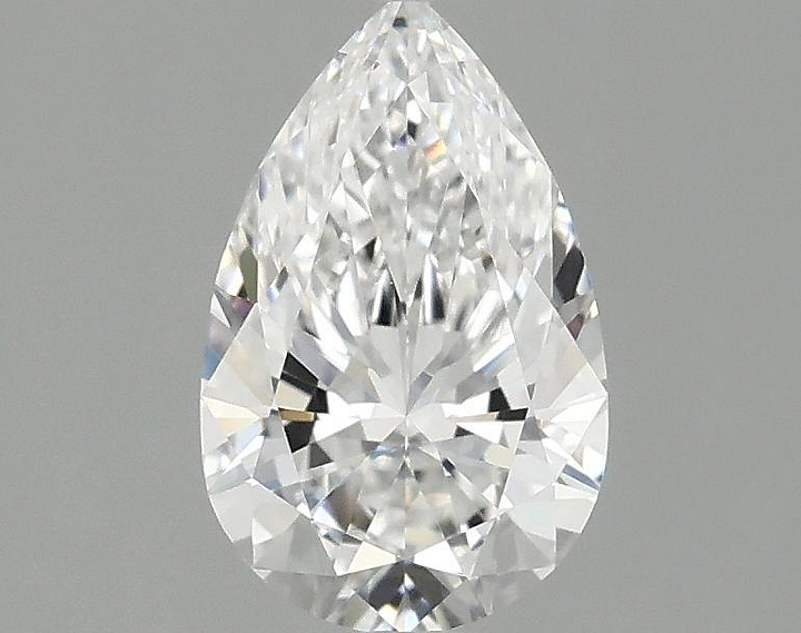 1.08 Carat Pear Shaped Ideal Cut VVS2 IGI Certified Lab Grown Diamond