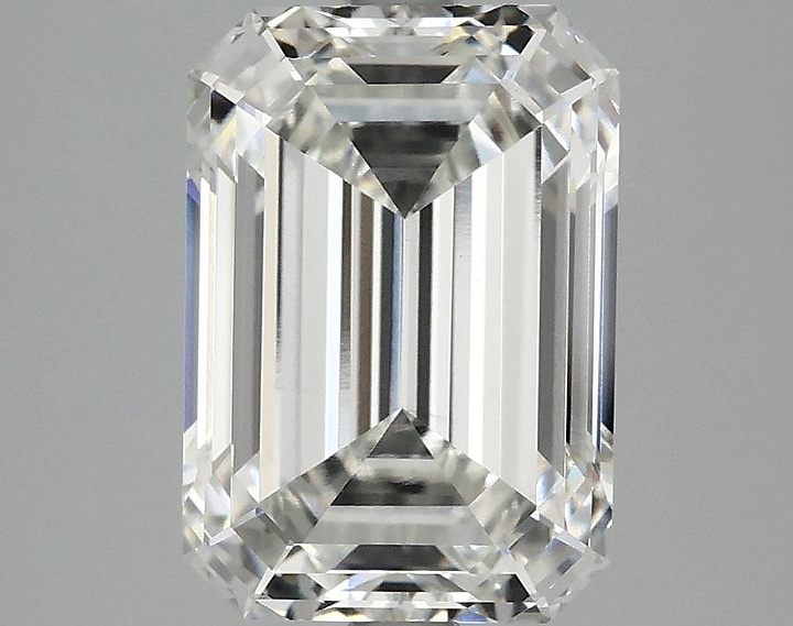 3.58 Carat Emerald Shaped Ideal Cut VS1 IGI Certified Lab Grown Diamond