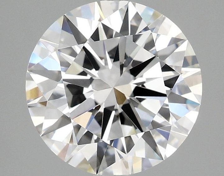 2.55 Carat Round Shaped Ideal Cut VVS2 IGI Certified Lab Grown Diamond