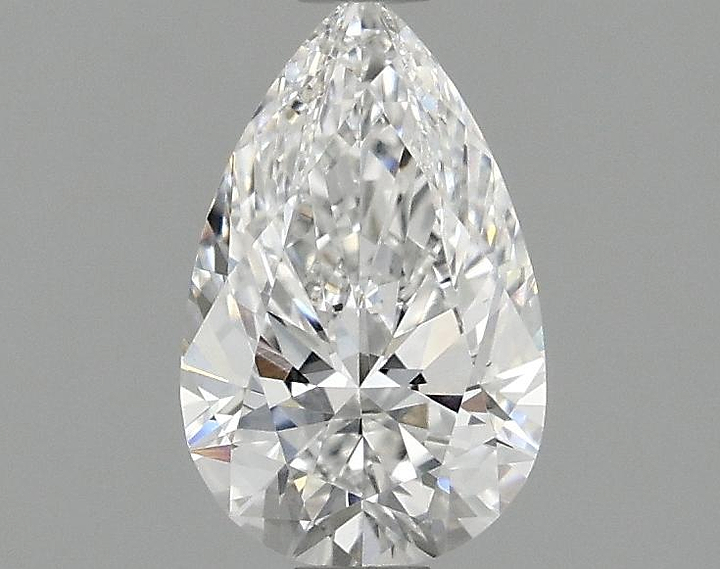 0.99 Carat Pear Shaped Ideal Cut VVS2 IGI Certified Lab Grown Diamond