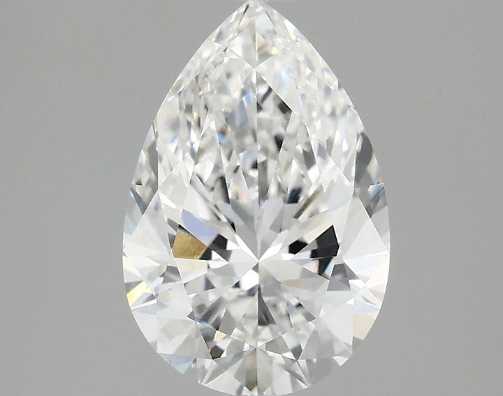 1.87 Carat Pear Shaped Excellent Cut VVS2 IGI Certified Lab Grown Diamond