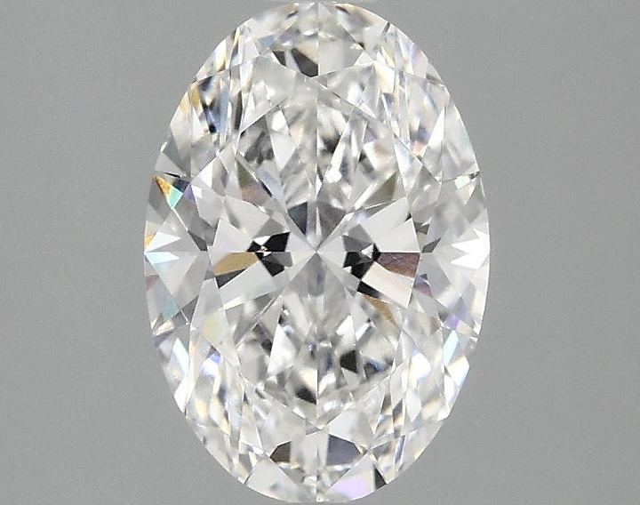 1.64 Carat Oval Shaped Ideal Cut VVS2 IGI Certified Lab Grown Diamond