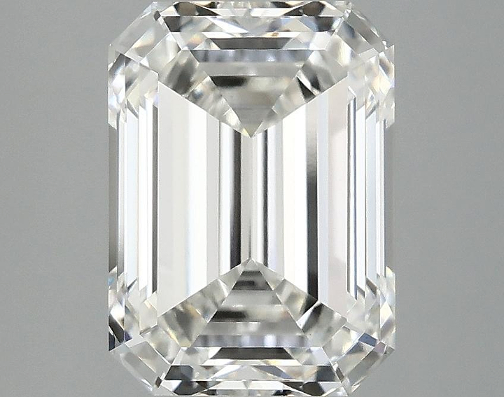 3.2 Carat Emerald Shaped Excellent Cut VVS2 IGI Certified Lab Grown Diamond