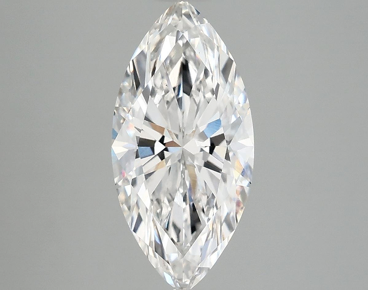 2.56 Carat Marquise Shaped Excellent Cut VS1 IGI Certified Lab Grown Diamond