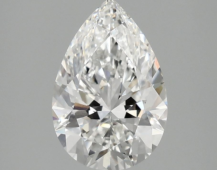 2.03 Carat Pear Shaped Excellent Cut VS2 IGI Certified Lab Grown Diamond