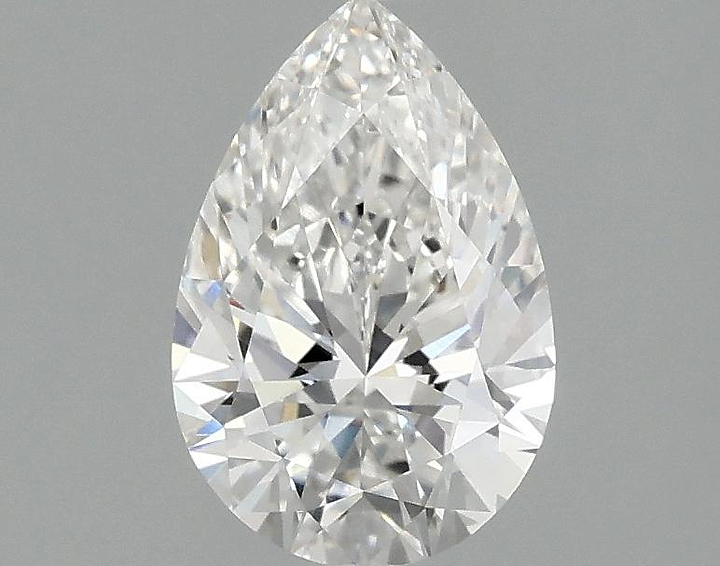 1.08 Carat Pear Shaped Excellent Cut VVS2 IGI Certified Lab Grown Diamond