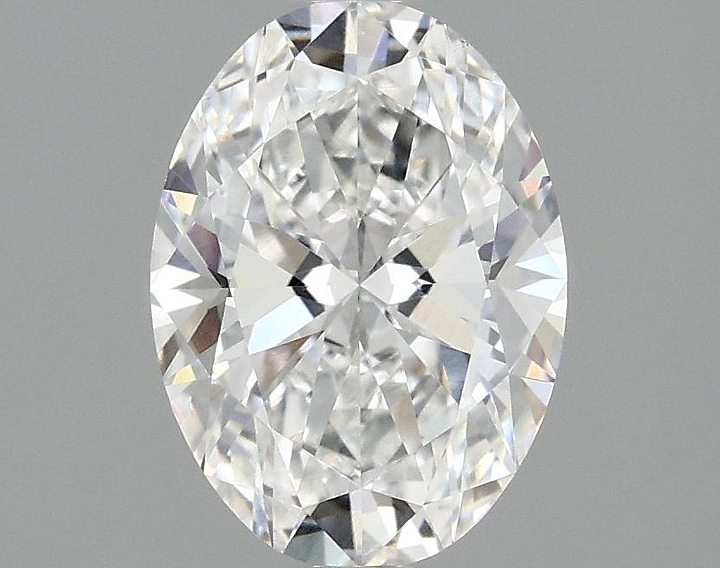 1.47 Carat Oval Shaped Ideal Cut VVS2 IGI Certified Lab Grown Diamond