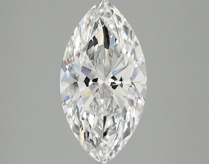2.31 Carat Marquise Shaped Ideal Cut VS1 IGI Certified Lab Grown Diamond