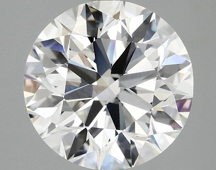 3.01 Carat Round Shaped Excellent Cut VVS2 IGI Certified Lab Grown Diamond