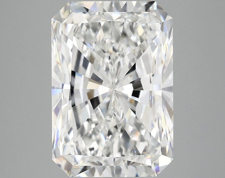 4.96 Carat Radiant Shaped Ideal Cut VVS2 IGI Certified Lab Grown Diamond