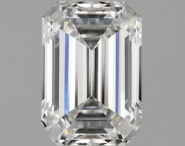 1.08 Carat Emerald Shaped Ideal Cut VS2 IGI Certified Lab Grown Diamond