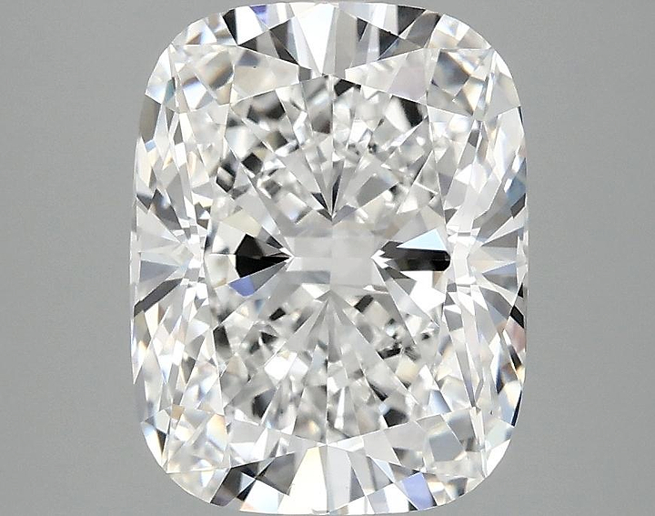 3.09 Carat Cushion Shaped Excellent Cut VVS2 IGI Certified Lab Grown Diamond
