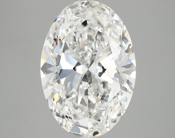 4.05 Carat Oval Shaped Ideal Cut VVS2 IGI Certified Lab Grown Diamond