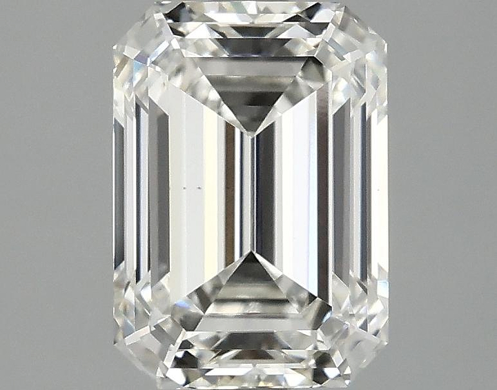 2.5 Carat Emerald Shaped Ideal Cut VS1 IGI Certified Lab Grown Diamond