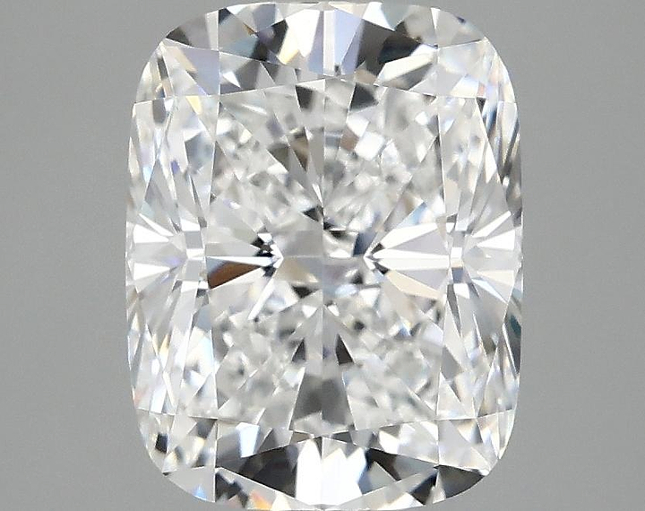 3.08 Carat Cushion Shaped Excellent Cut VVS2 IGI Certified Lab Grown Diamond
