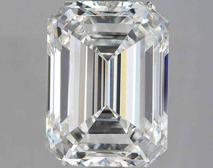 3.04 Carat Emerald Shaped Excellent Cut VS1 IGI Certified Lab Grown Diamond