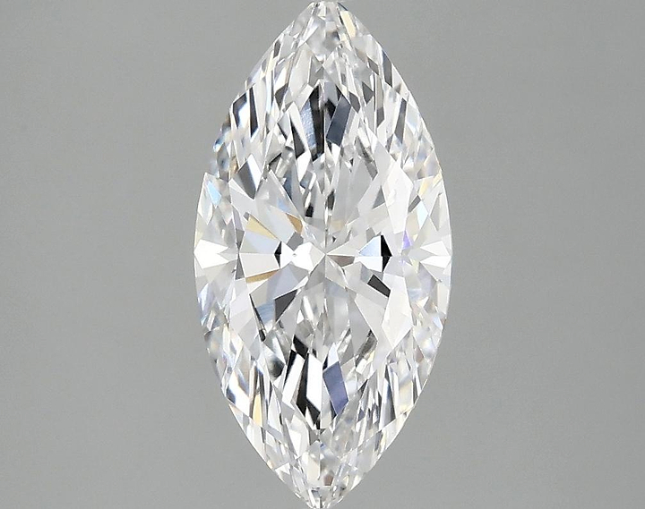 1.53 Carat Marquise Shaped Ideal Cut VVS2 IGI Certified Lab Grown Diamond