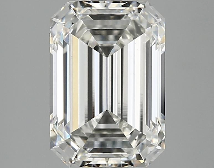 3.09 Carat Emerald Shaped Ideal Cut VS1 IGI Certified Lab Grown Diamond