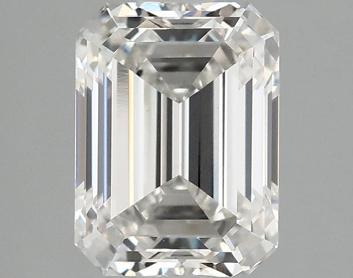 2.06 Carat Emerald Shaped Excellent Cut VVS2 IGI Certified Lab Grown Diamond