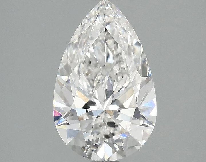 1.52 Carat Pear Shaped Ideal Cut VS2 IGI Certified Lab Grown Diamond