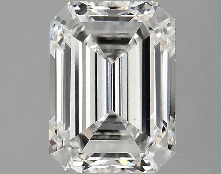 2.1 Carat Emerald Shaped Excellent Cut VS1 IGI Certified Lab Grown Diamond