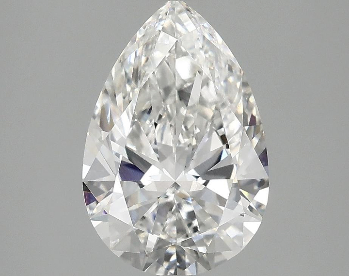 2.01 Carat Pear Shaped Excellent Cut VVS2 IGI Certified Lab Grown Diamond