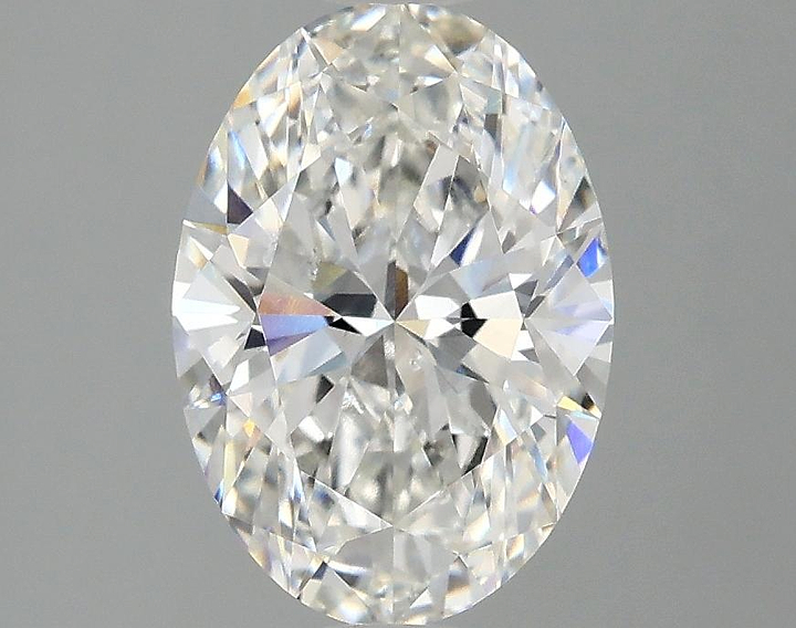 2.02 Carat Oval Shaped Ideal Cut SI1 IGI Certified Lab Grown Diamond
