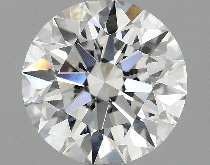 1.58 Carat Round Shaped Ideal Cut VVS2 IGI Certified Lab Grown Diamond