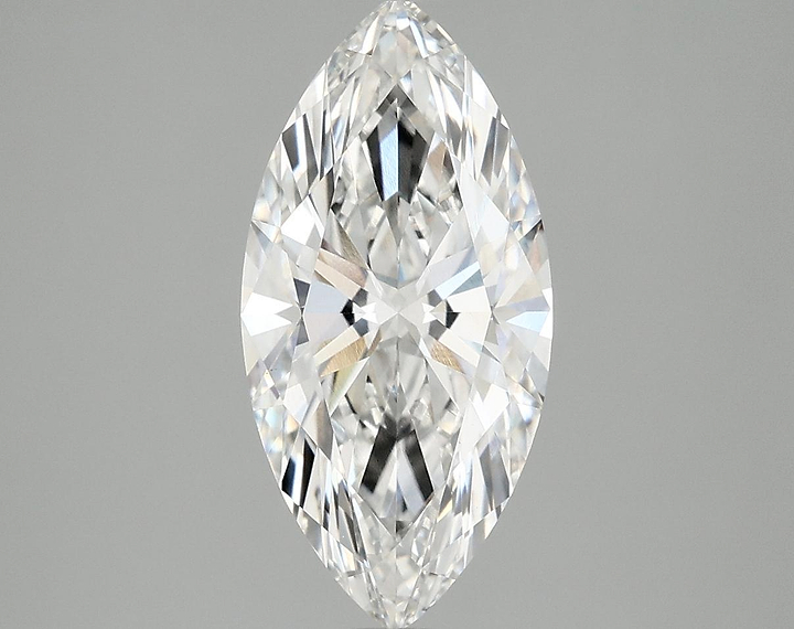 2.53 Carat Marquise Shaped Excellent Cut VS1 IGI Certified Lab Grown Diamond