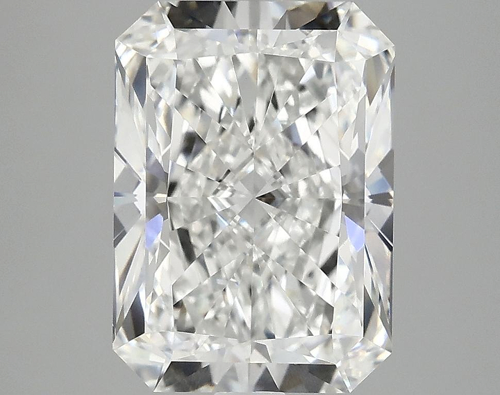 3.96 Carat Radiant Shaped Ideal Cut VVS2 IGI Certified Lab Grown Diamond