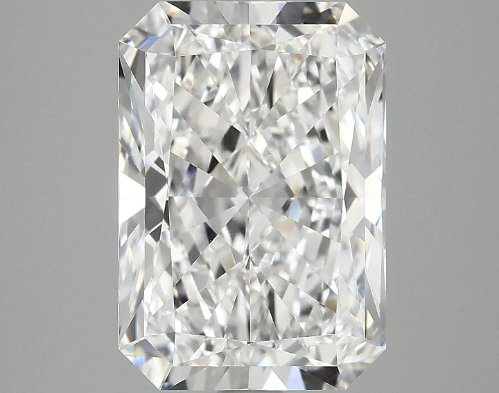 4.09 Carat Radiant Shaped Ideal Cut VVS2 IGI Certified Lab Grown Diamond