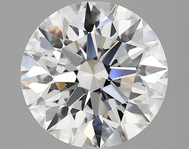 2.15 Carat Round Shaped Excellent Cut VVS2 IGI Certified Lab Grown Diamond