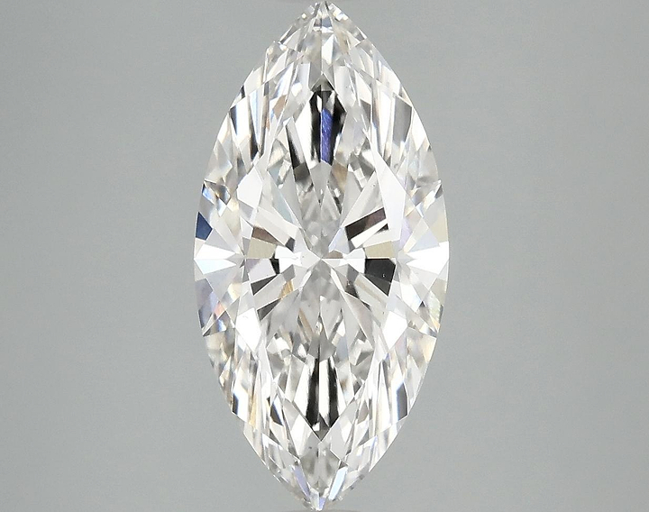 2.57 Carat Marquise Shaped Ideal Cut VS1 IGI Certified Lab Grown Diamond
