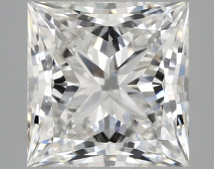 2.02 Carat Princess Shaped Ideal Cut VS2 IGI Certified Lab Grown Diamond